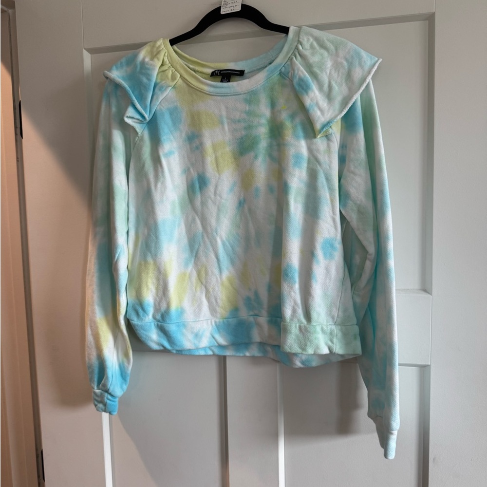 EUC INC International Concepts Pastel Tie-Dye Sweatshirt